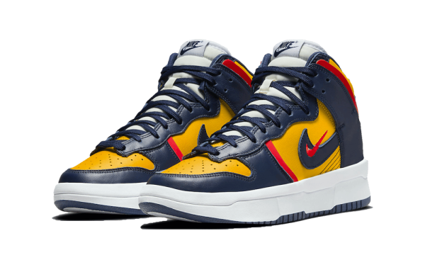 DH3718-701 Nike Dunk High Rebel Michigan (W)