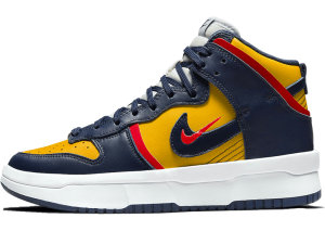 DH3718-701 Nike Dunk High Rebel Michigan (W)