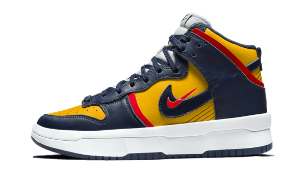 DH3718-701 Nike Dunk High Rebel Michigan (W)