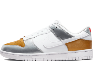 DH4403-700 Nike Dunk Low Gold White Silver (W)