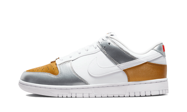 DH4403-700 Nike Dunk Low Gold White Silver (W)