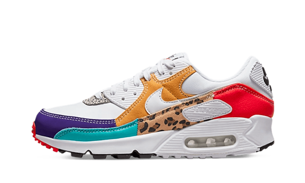 DH5075-100 Nike Air Max 90 SE Animal White (W)