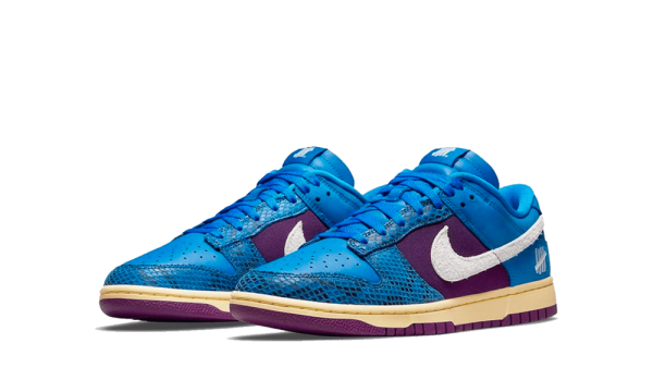 DH6508-400 Nike Dunk Low Undefeated 5 On It Dunk vs. AF1