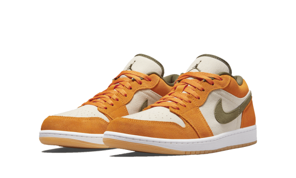 DH6931-102 Air Jordan 1 Low Orange Olive