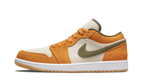 DH6931-102 Air Jordan 1 Low Orange Olive