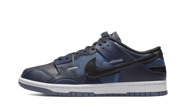 DH7450-400 Nike Dunk Low Scrap Deep Royal