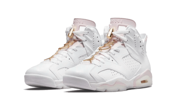 DH9696-100 Air Jordan 6 Retro Gold Hoops (W)