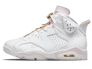 DH9696-100 Air Jordan 6 Retro Gold Hoops (W)