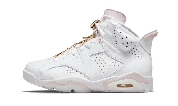 DH9696-100 Air Jordan 6 Retro Gold Hoops (W)