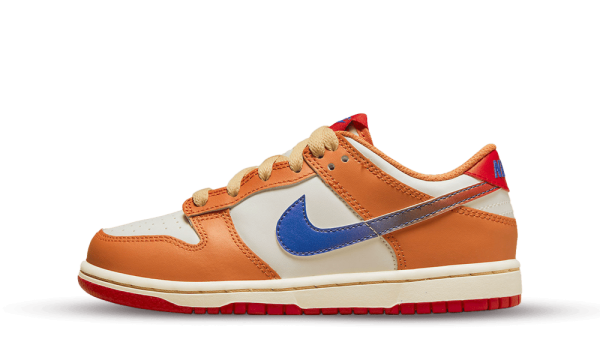 Dh9765-101 Nike Dunk Low Hot Curry Game Royal (GS)