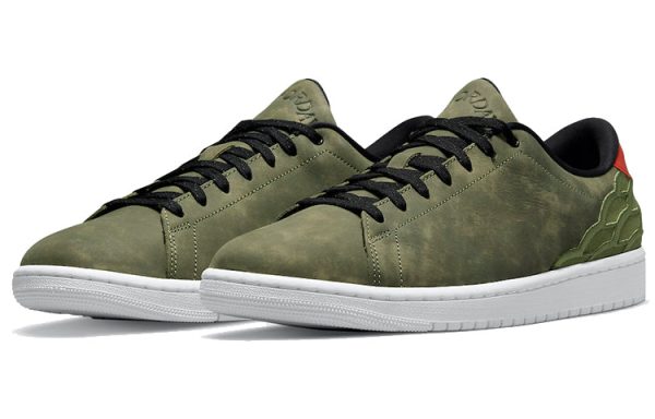 DJ2756-300 Air Jordan 1 Centre Court Oil Green