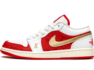 DJ5185-100 Air Jordan 1 Low Spades