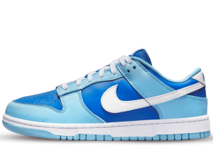 DM0121-400 Nike Dunk Low Retro QS Argon White Blue Flash