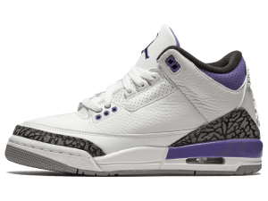 DM0967-105 Air Jordan 3 Retro Dark Iris (GS)