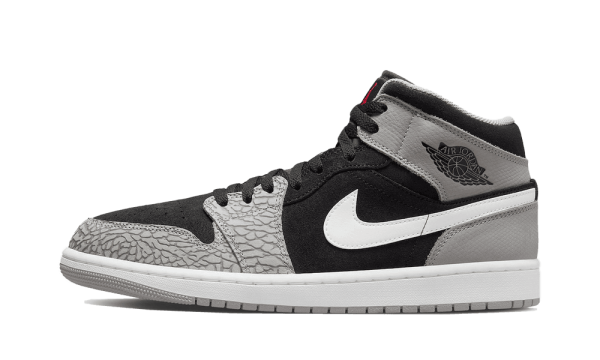 DM1200-016 Air Jordan 1 Mid Elephant Print