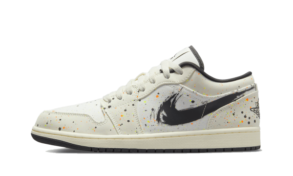 DM3528-100 Air Jordan 1 Low Brushstroke