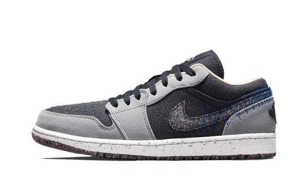 DM4657-001 Air Jordan 1 Low Crater Black Grey