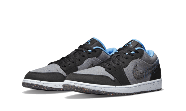 DM4657-004 Air Jordan 1 Low SE Crater Grey University Blue