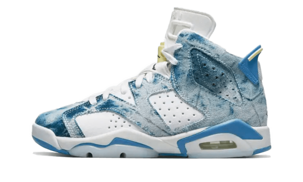 DM9045-100 Air Jordan 6 Retro Washed Denim (2022) (GS)