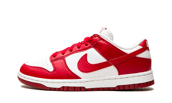 DN1431-101 Nike Dunk Low Next Nature White Gym Red (W)