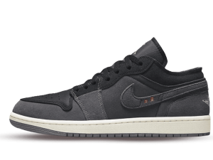 DN1635-001 Air Jordan 1 Low Inside Out Black