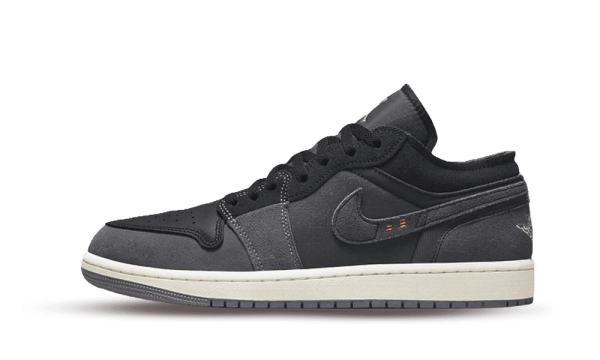 DN1635-001 Air Jordan 1 Low Inside Out Black