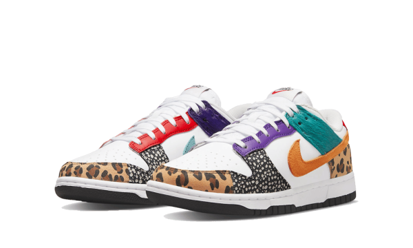 DN3866-100 Nike Dunk Low Safari Mix (W)