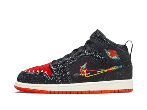 DN5122-001 Air Jordan 1 Mid Siempre Familia (PS)