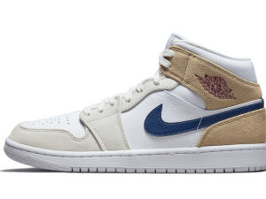 DO6726-100 Air Jordan 1 Mid Tan Suede