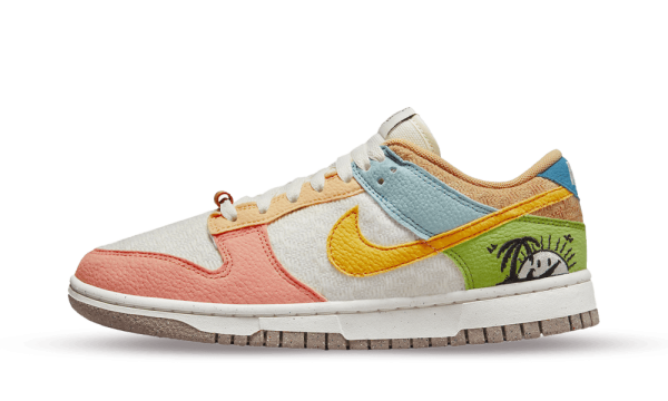 DQ0265-100 Nike Dunk Low Retro Sun Club Multi (W)