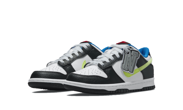 DQ0977-100 Nike Dunk Low Signal Blue light Lemon Twist (GS)