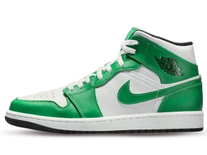 DQ8426-301 Air Jordan 1 Mid Lucky Green