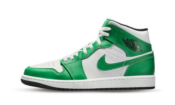 DQ8426-301 Air Jordan 1 Mid Lucky Green