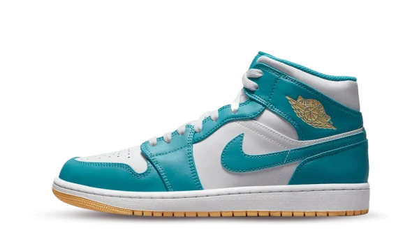 DQ8426-400 Air Jordan 1 Mid Aquatone