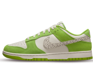 DR0156-300 Nike Dunk Low Safari Swoosh Chlorophyll