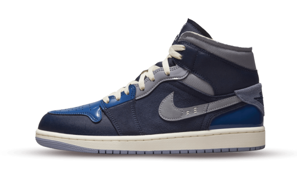 DR8868-400 Air Jordan 1 Mid Se Craft Obsidian