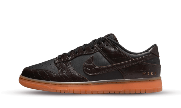 DV1024-010 Nike Dunk Low Velvet Brown Black