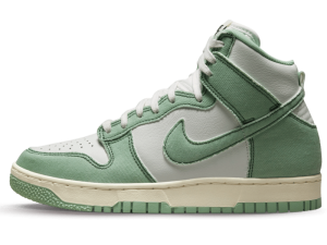 DV1143-300 Nike Dunk High 1985 Green Denim (W)