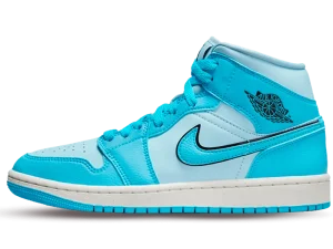 DV1302-400 Air Jordan 1 Mid SE Ice Blue