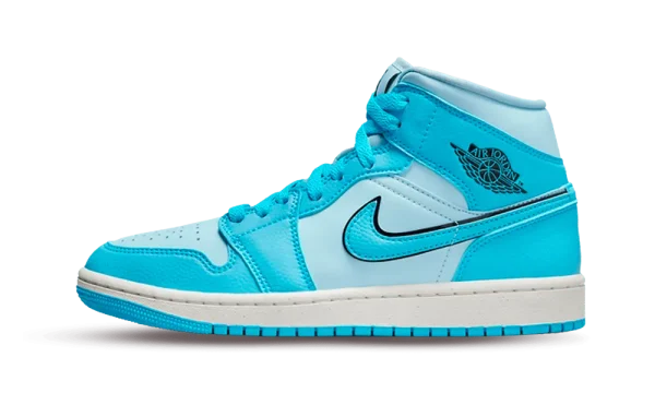 DV1302-400 Air Jordan 1 Mid SE Ice Blue