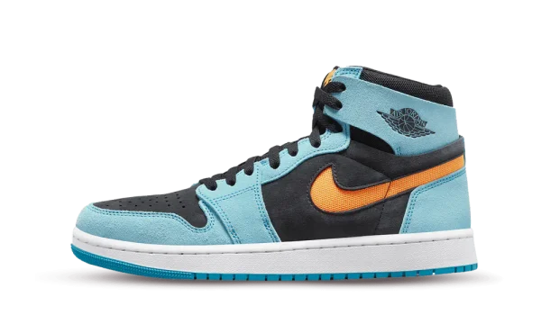 DV1307-408 Air Jordan 1 High Zoom Comfort 2 Bleached Aqua Citrus