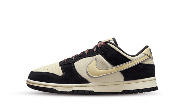 DV3054-001 Nike Dunk Low LX Black Team Gold (W)