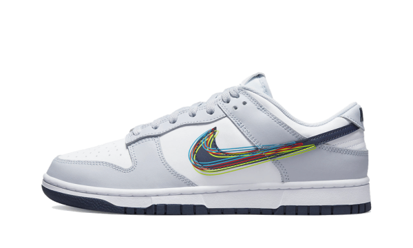 DV6482-100 Nike Dunk Low 3D Swoosh