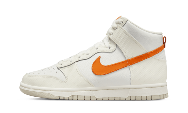 DV6986-100 Nike Dunk High White Orange (W)