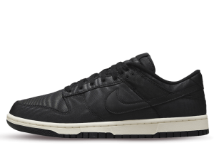 DV7211-001 Nike Dunk Low Black Canvas