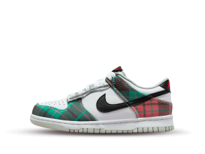 DV8919-100 Nike Dunk Low Tartan Plaid (GS)