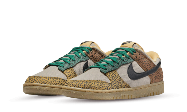 DX2654-200 Nike Dunk Low Safari Golden Moss (2022)