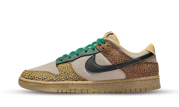 DX2654-200 Nike Dunk Low Safari Golden Moss (2022)