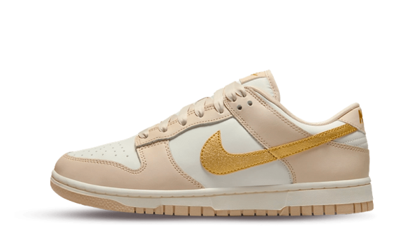 DX5930-001 Nike Dunk Low Phantom Metallic Gold (W)