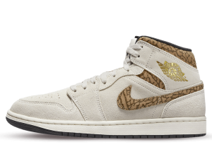 DZ4129-102 Air Jordan 1 Mid SE Brown Elephant